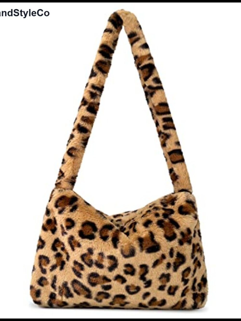 Faux Fur Plush Tote Bag Fluffy Shoulder Bag Large Cute Furry Purse